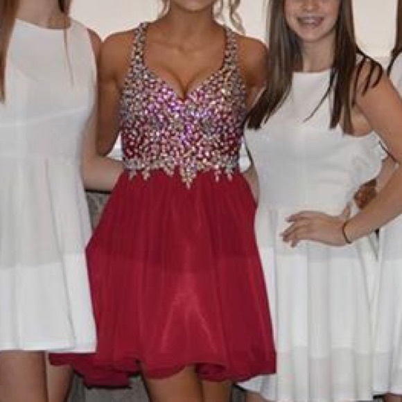 short prom dress/sweet 16 dress - Picture 3 of 3